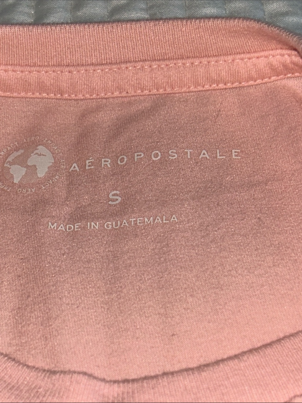 Aeropostale Light Pink Logo Tee - Picture 3 of 9